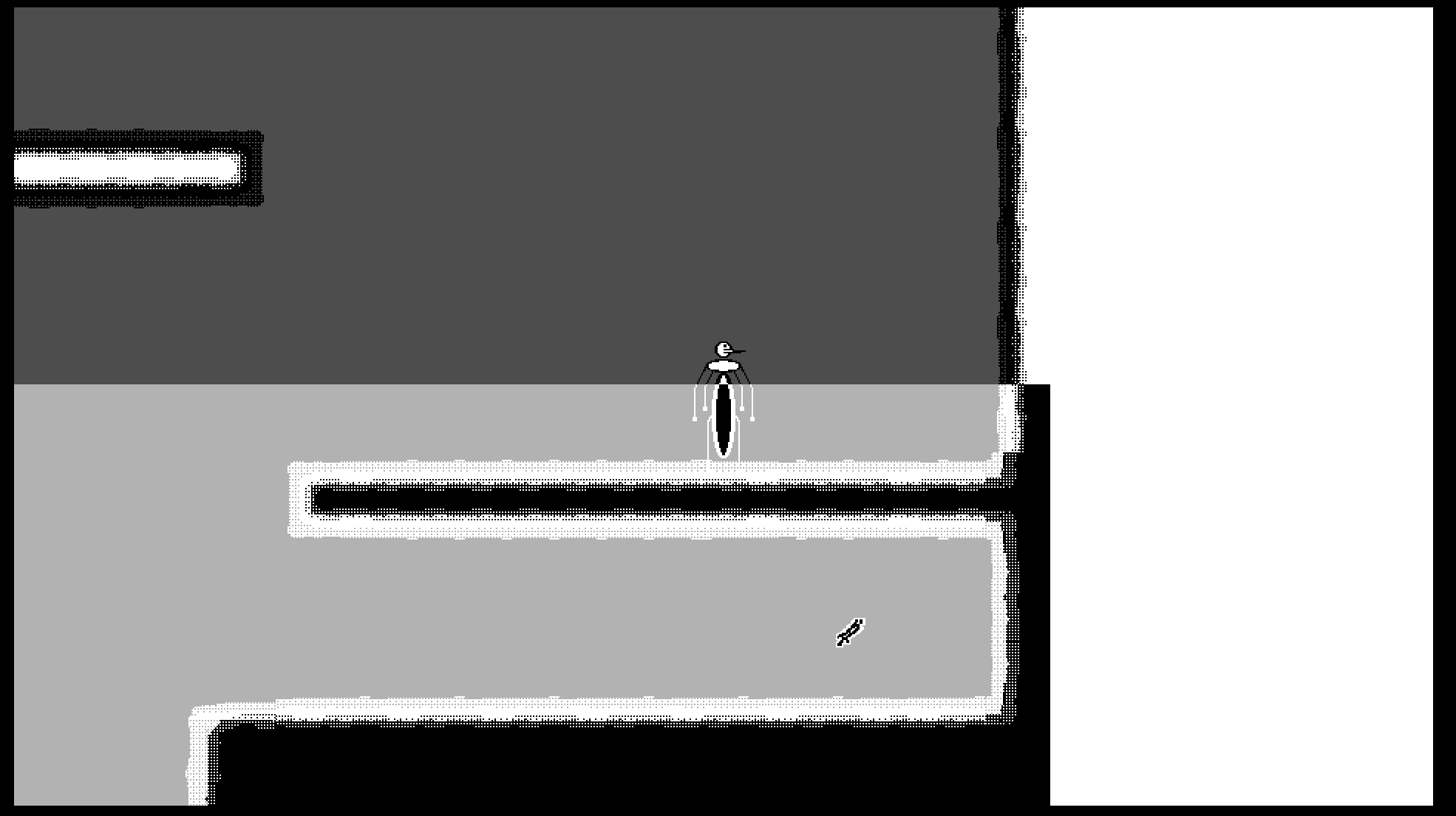 Inverse shader which I planned to use for the water.