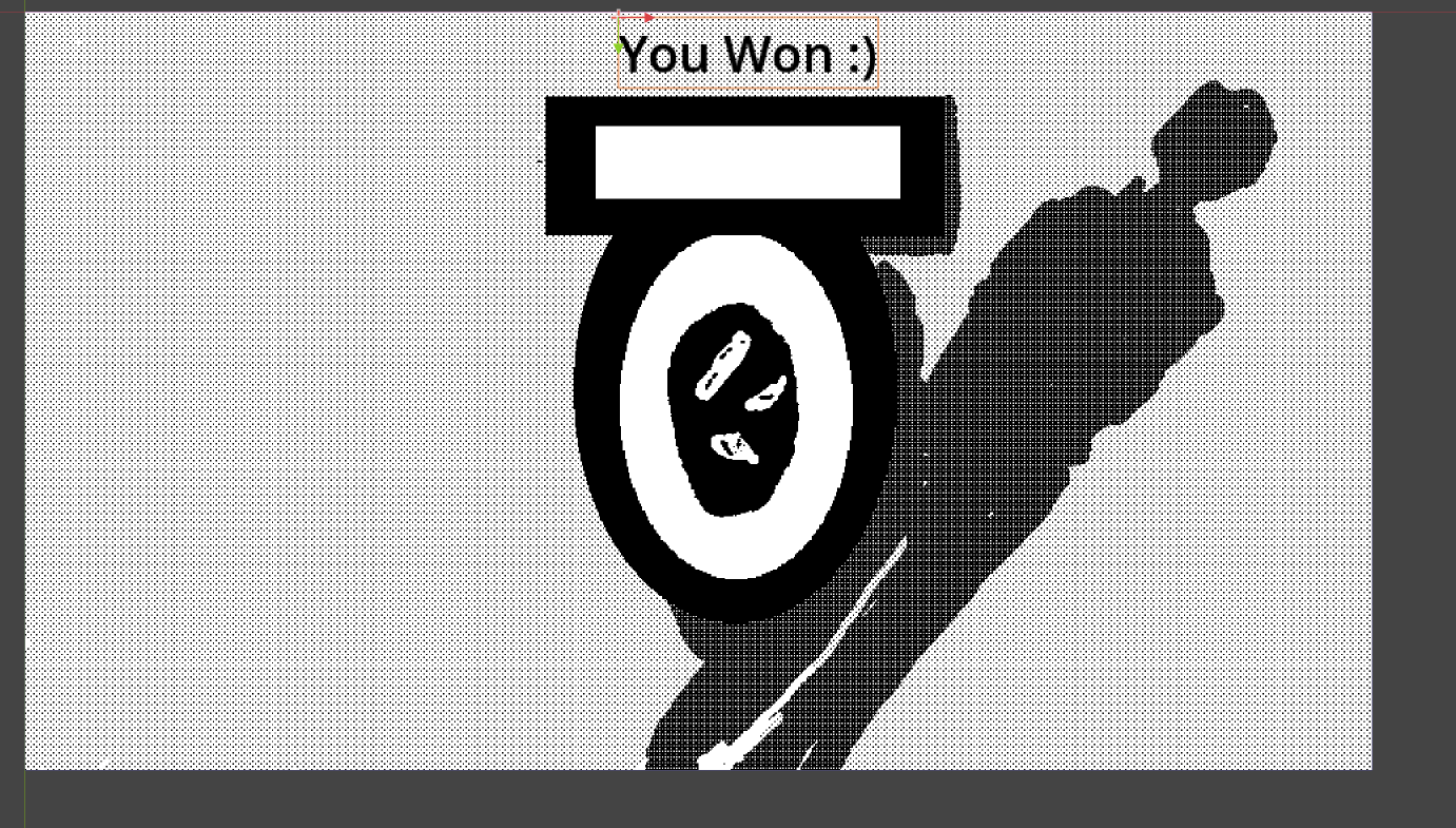 Level Complete Scene - humurous twist to the end of the game