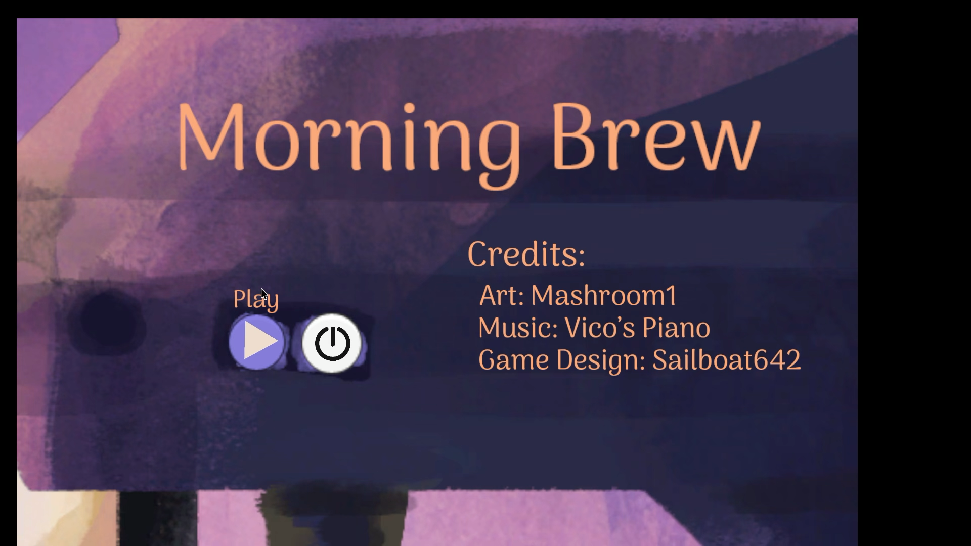 The espresso machine interface where players pull a shot of coffee.